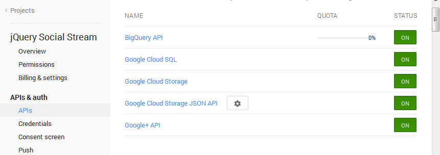 Google API Key