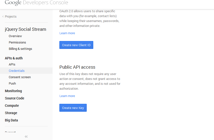 Google API Key